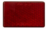 02803 WITAL odrazka obdélník červená samolepící 87x54mm 02803 volný